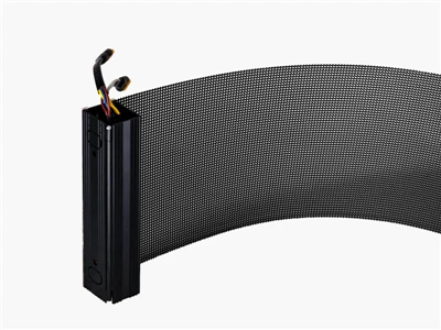 Holographic LED Transparent Screen